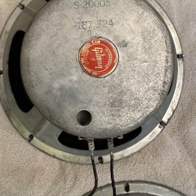Gibson branded CTS 10" speaker PAIR  - 1972 image 4