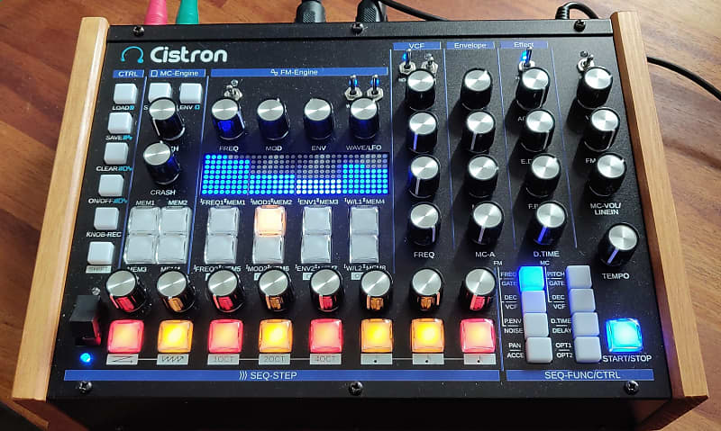 Reon Cistron 2022, FM synth/sampler/drum machine