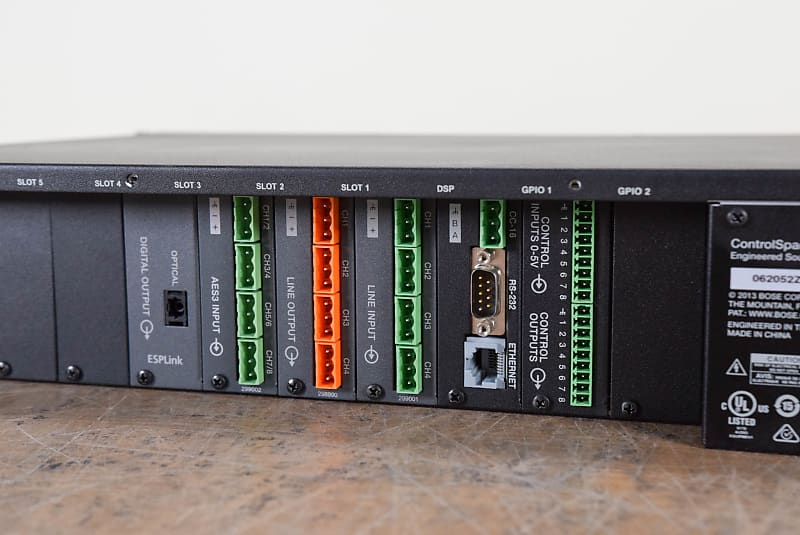 Bose - controlspace esp-88 / esp-00 processeur audio numérique