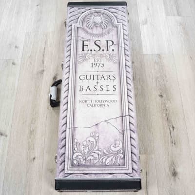 ESP LTD Kirk Hammett Signature Demonology Guitar, Ebony Fretboard, Black image 11