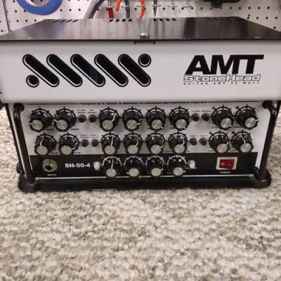 AMT Stonehead ST-50-4 50 Watt Solid State Guitar Head Euro Voltage with Transformer for sale