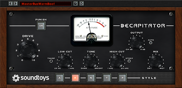 Soundtoys Decapitator Analog Saturation Modeler image 1