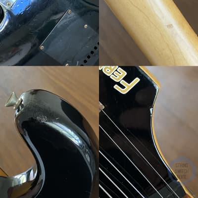 Fernandes Stratocaster, HSH, The Function, 1980s, MIJ, Black image 9