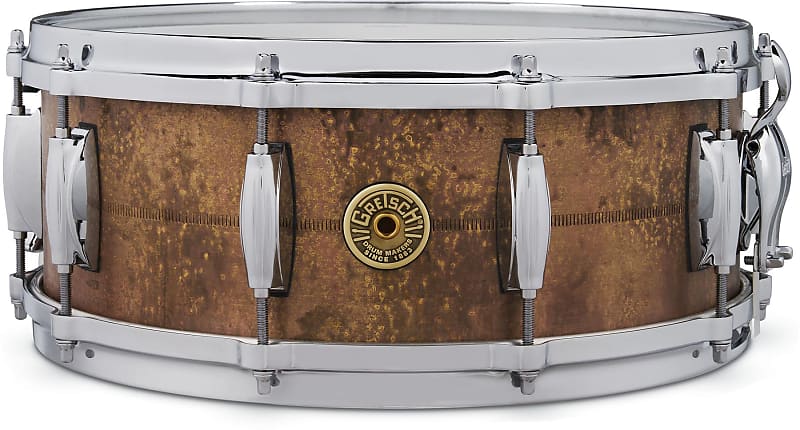 Gretsch Drums Keith Carlock Signature Snare Drum - 5.5 x 14-inch - Vintage Patina image 1