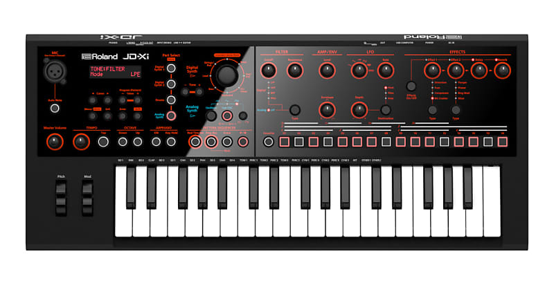 美品 限定版 ホワイト Roland JD-Xi アナログシンセサイザー Roland JD-Xi のカラーバリエーション JD-Xi Limited Edition