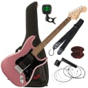 Squier Affinity Stratocaster HH - Laurel, Burgundy Mist GUITAR ESSENTIALS BUNDLE