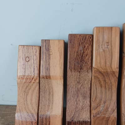 Marimba Wood Bars - Various 17 pieces, incomplete set image 6