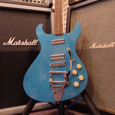 Danelectro HODAD 1999-2010 - Blue Metallic Sparkle image 1