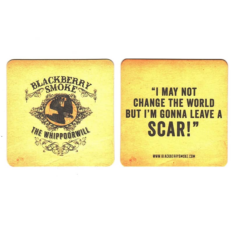 Blackberry Smoke - The Whippoorwill Ltd Ed New RARE Drink Coasters Set! Southern Rock Folk Country image 1