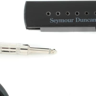Seymour Duncan SA-3XL Woody XL Adjustable Hum-canceling Acoustic Soundhole Pickup - Black image 1