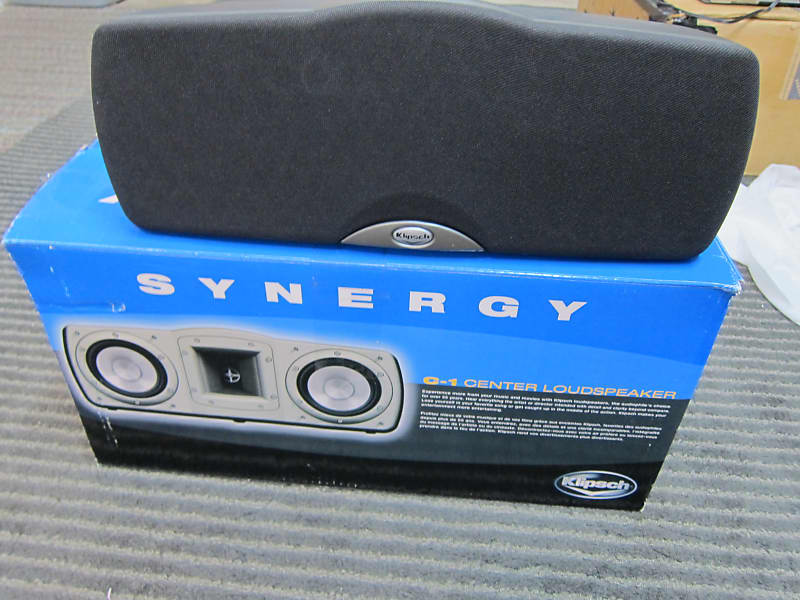 Klipsch Synergy C-1 Center Channel Speaker, Shielded, Very Klipsch Synergy C-1 Center Channel Speaker, Shielded, Very