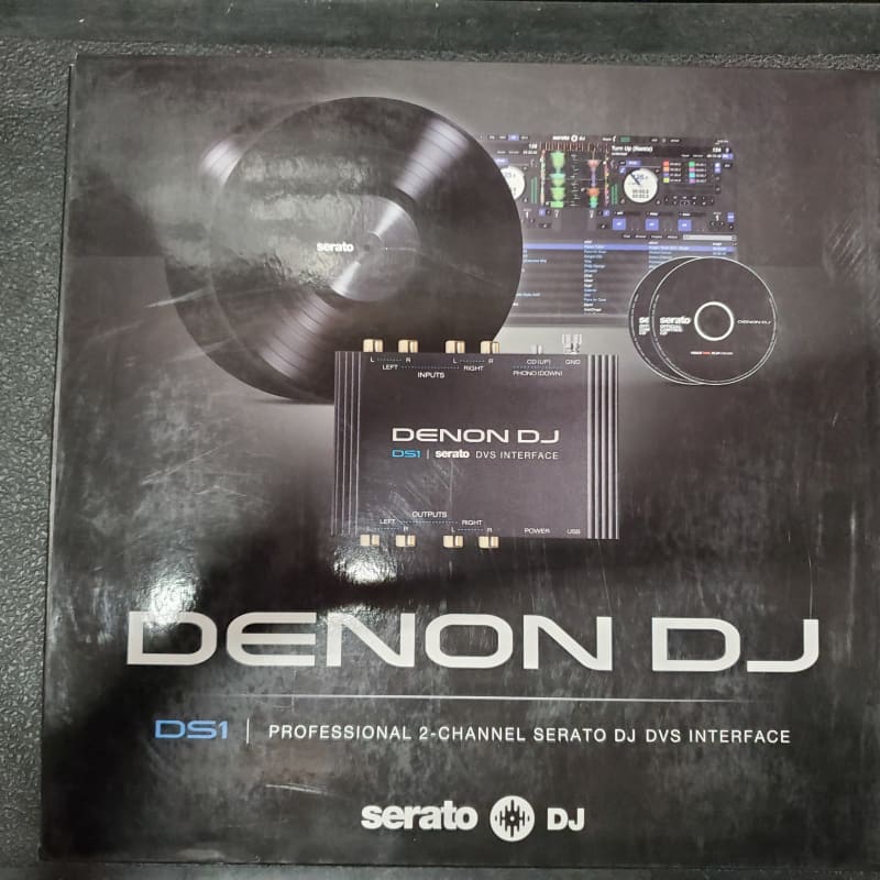 Denon DENON DJ DS1 SERATO VINYL SYSTEM 2020's - Black | Reverb
