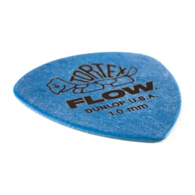 Dunlop 558P100 Tortex Flow Standard Pack, 12 Picks, 1.00mm, Blue image 2