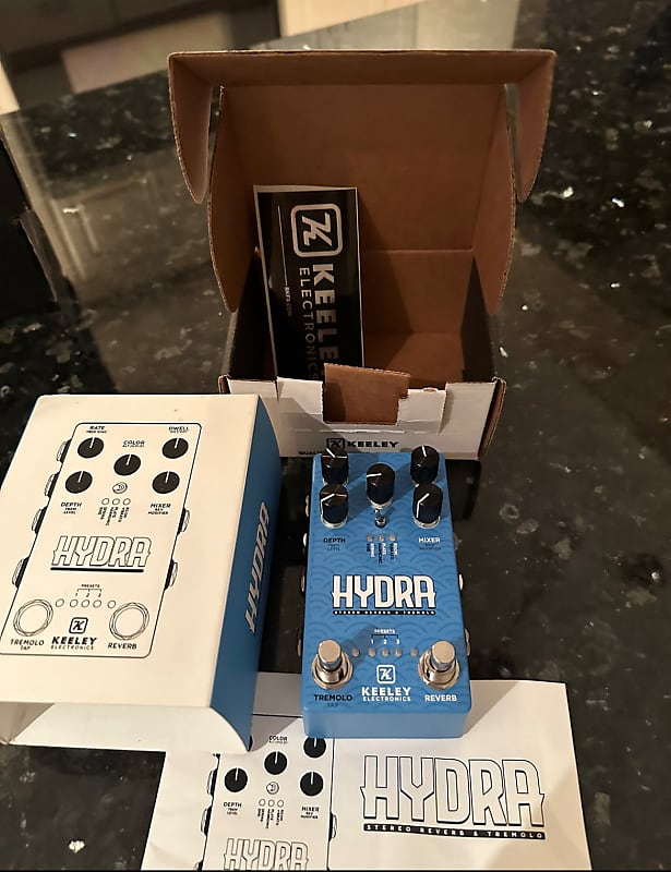 Keeley Hydra Stereo Reverb & Tremolo