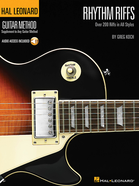 Hal Leonard Rhythm Riffs: Over 200 Riffs in All Styles Hal Leonard Guitar Method image 1