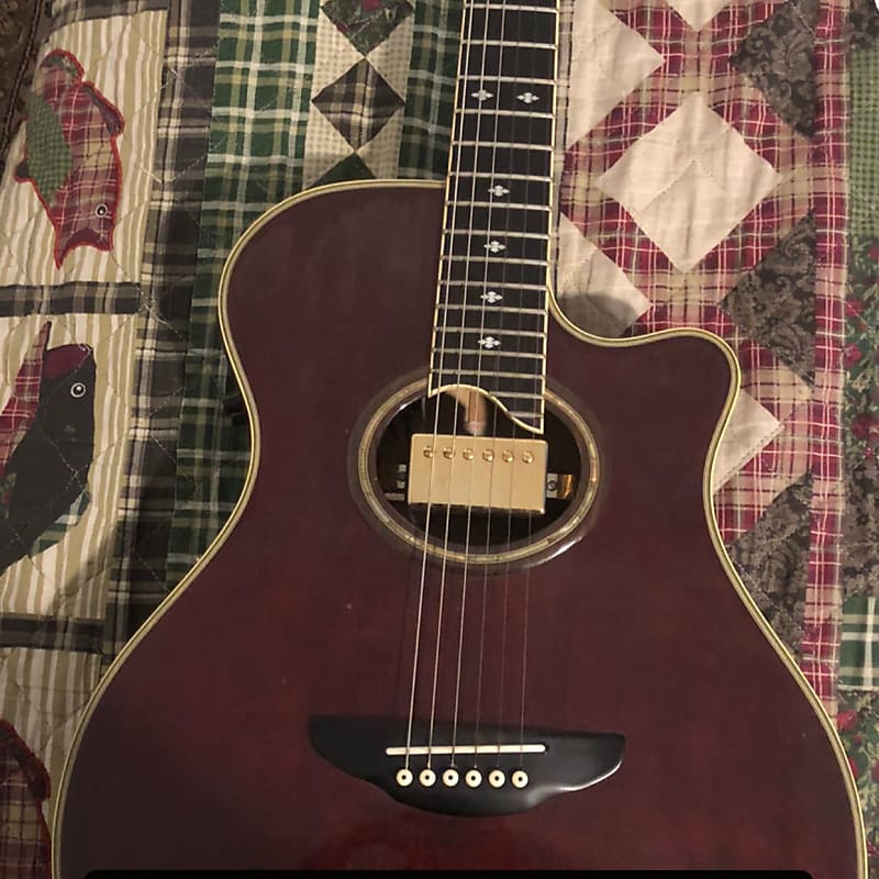 Yamaha Apx 10a 90s Wine Red | Reverb