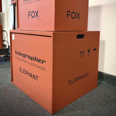 Telegrapher Loudspeakers FOX (pair) Elephant set (ex-demo) image 15