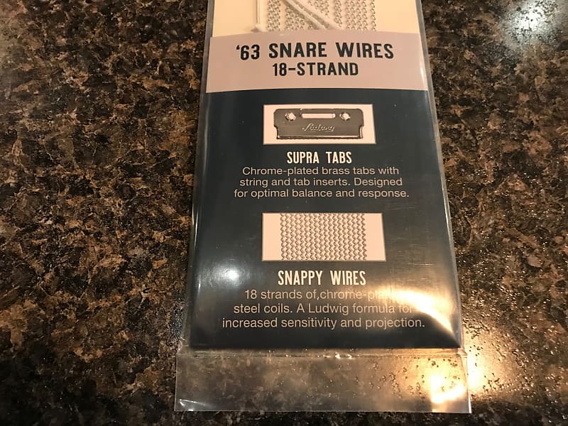 Ludwig '63 Snare Wires L1963 for 14 in. Snare 18-Strand Steel image 1