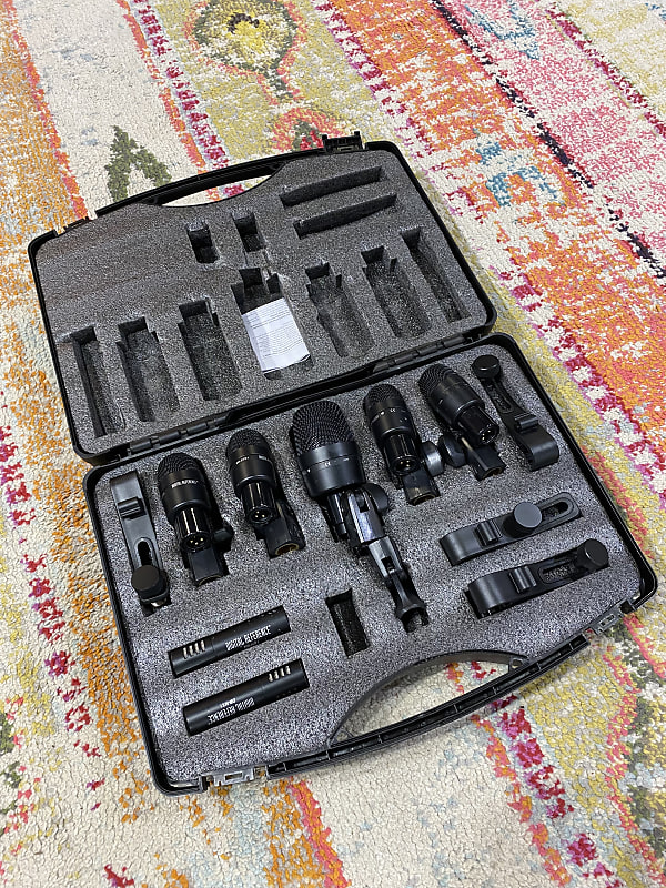 Digital Reference Drum mics w/case Black Reverb