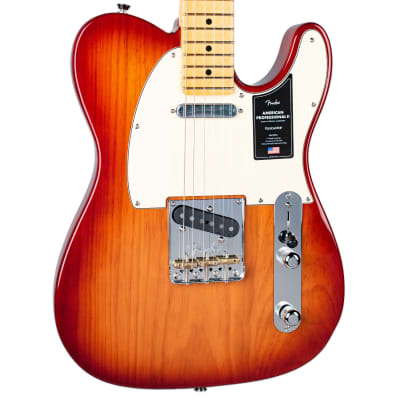 Fender American Professional Ii Telecaster   Maple Fingerboard Sienna Sunburst for sale