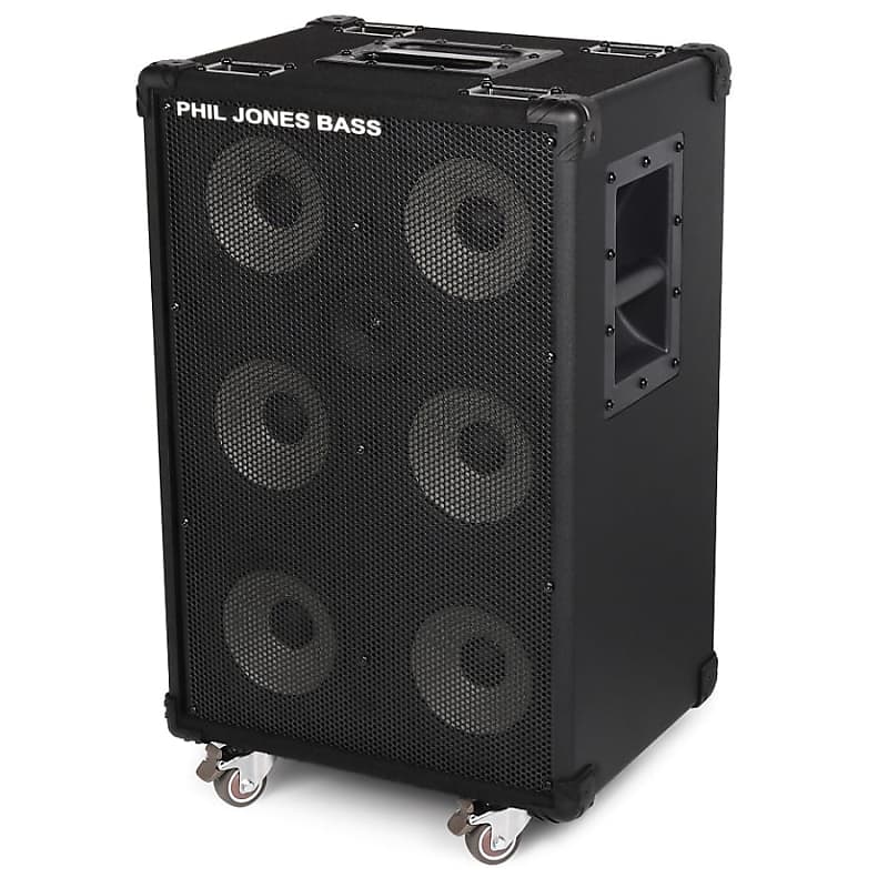 Phil Jones CAB-67 500-Watt 6x7" Bass Speaker Cabinet image 2