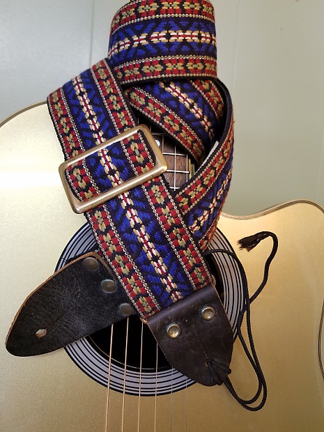 Vintage Delco Memphis-Ace Style Guitar Strap 1960's 1970's