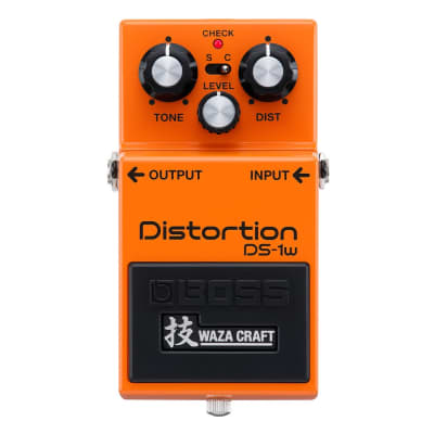 BOSS DS-1W Waza Craft Distortion Guitar Effects Pedal w/ Custom Mode image 1
