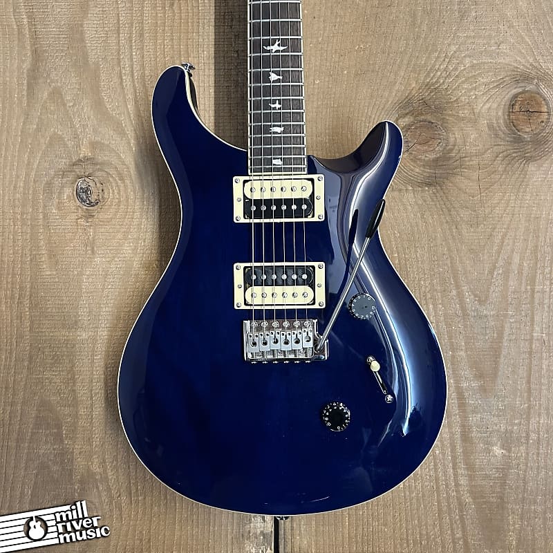 PRS Standard 24 SE Translucent Blue w/ Gig Bag Used 2022