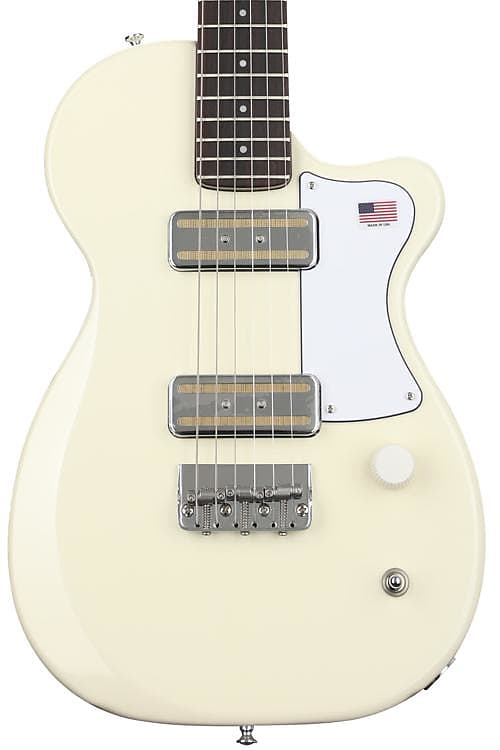 Harmony Juno Electric Guitar - Pearl White with Rosewood Fingerboard image 1