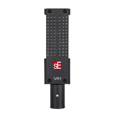 SE Electronics VR1 Voodoo Passive Ribbon Microphone with Shockmount and Case, Black image 1