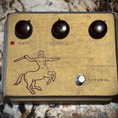 Reverb.com listing, price, conditions, and images for klon-centaur-gold-horsie