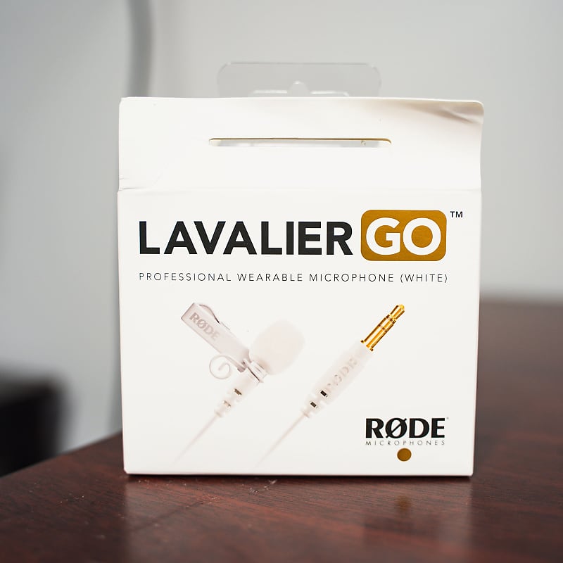 Rode Microphones Lavalier GO Lav Mic for TRS or Wireless GO