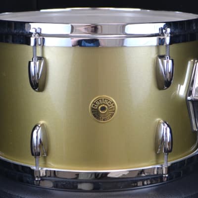 Gretsch 22/13/15/16" USA Custom Drum Set - Gold Mist image 9