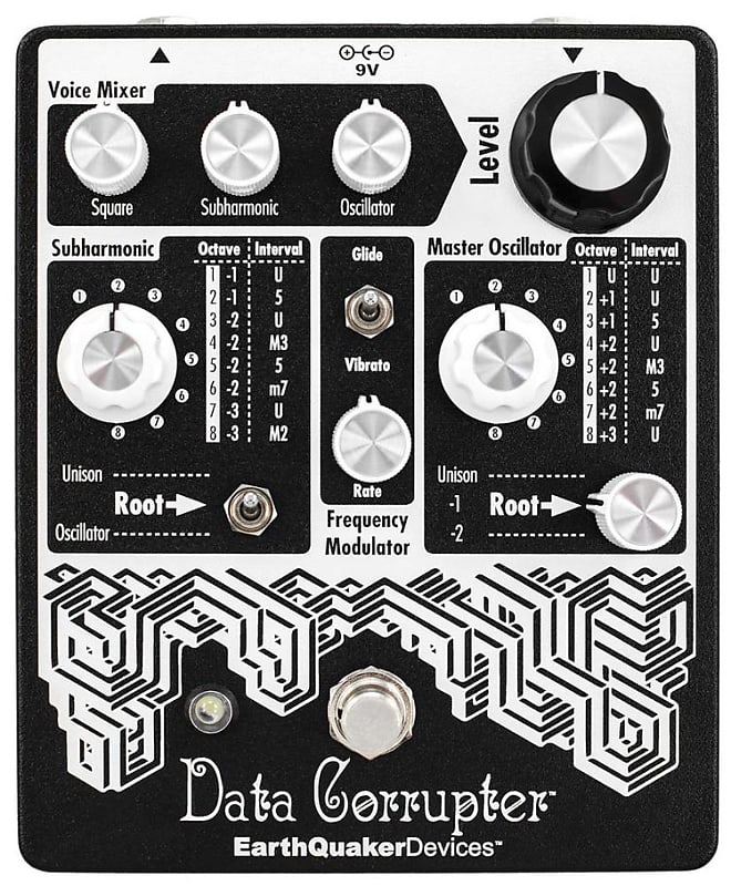 EarthQuaker Devices Data Corrupter Modulated Monophonic Harmonizing PLL Pedal image 1