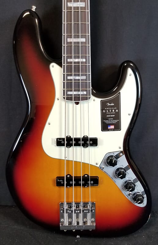 Fender American Ultra Jazz Bass, Rosewood FB, Ultraburst, 2023 image 1