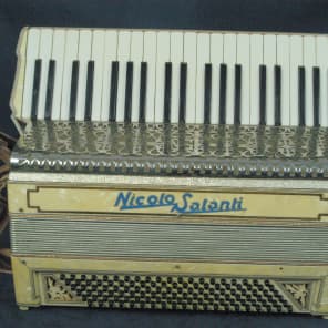 Vintage Nicolo Salatini Accordion. Player. image 4