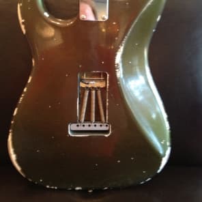 Fender Stratocaster 2013 Candy Green Relic Tribute image 6