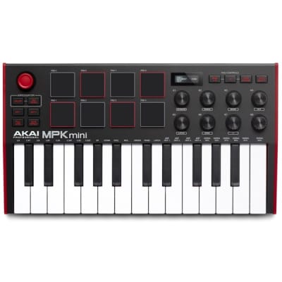 AKAI [Digital Selection Sale] MPK mini mk3 (Akai) (MPK Mini) [NKS compatible product Komplete 15 Select voucher available for free]