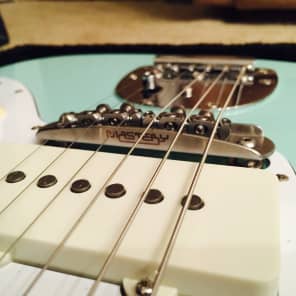Fender Jazzmaster Lacquer w/ Mastery Bridge Installed  Seafoam Green image 2