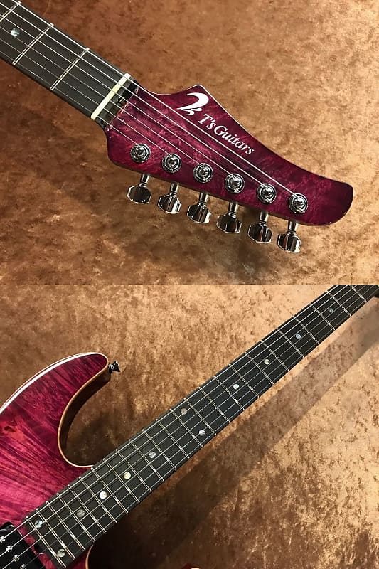 T's Guitars DST-24 Custom Fixed / Revers Head 'Waterfall