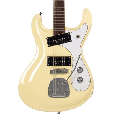 Eastwood of Canada Sidejack Pro DLX - Vintage White - Mosrite-inspired Offset Electric Guitar - NEW! for sale