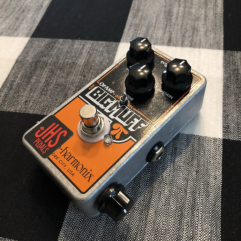 JHS Electro-Harmonix Op Amp Big Muff Pi Reissue with 