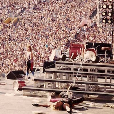 "Wild" Mick Brown's Dokken, Custom 1980s Tama Artstar II 4-Piece Set. 26", 18", 16", 14". image 7