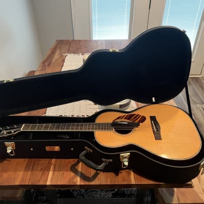 Fender Paramount PS-220E Parlor Acoustic-Electric Guitar Natural 2023 image 1
