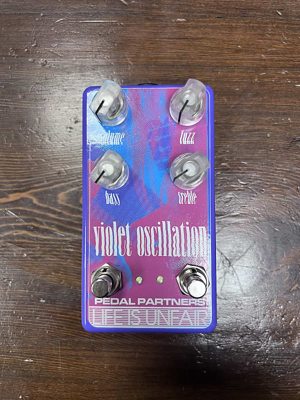 Used Pedal Partners Violet Oscillation Fuzz | Reverb