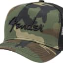 Genuine Fender Camo Snapback Hat, One Size Fits Most 912-4000-100