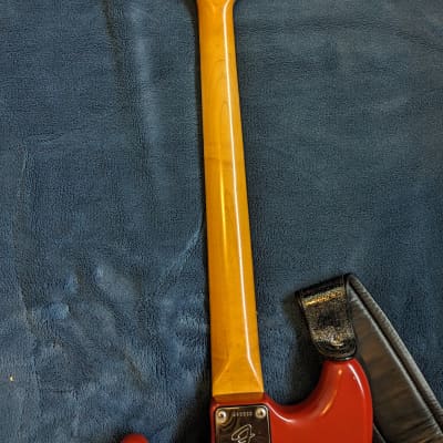 Fender Musicmaster Bass 1972 - 1975 - Dakota Red image 9