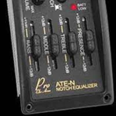 Artec Acoustic Guitar Pre Amp EQ System With Tuner And Piezo Pickup ATE-N image 1