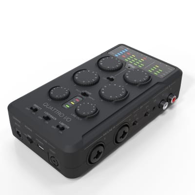 IK Multimedia iRig Pro Quattro I/O 4-In / 2-Out Portable Audio Interface image 2