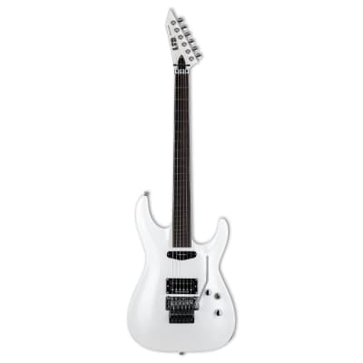 ESP LTD Horizon Custom 87 6-String Right-Handed Electric Guitar with Alder Body and Macassar Ebony (Pearl White) for sale